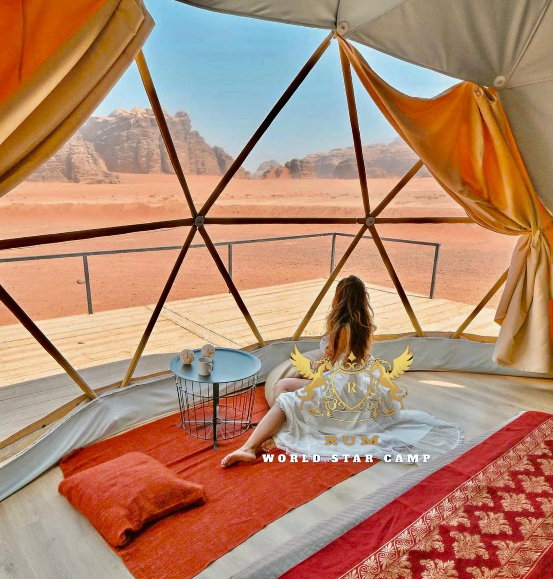 Апарт готель Rum Mountain Luxury Camp Ваді-Рам Екстер'єр фото