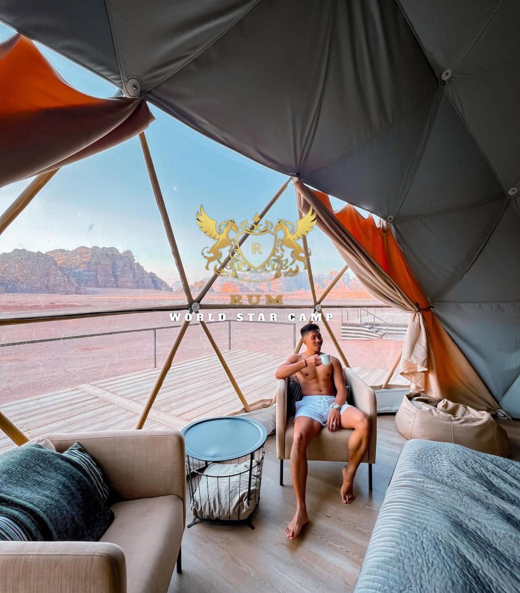 Апарт готель Rum Mountain Luxury Camp Ваді-Рам Екстер'єр фото
