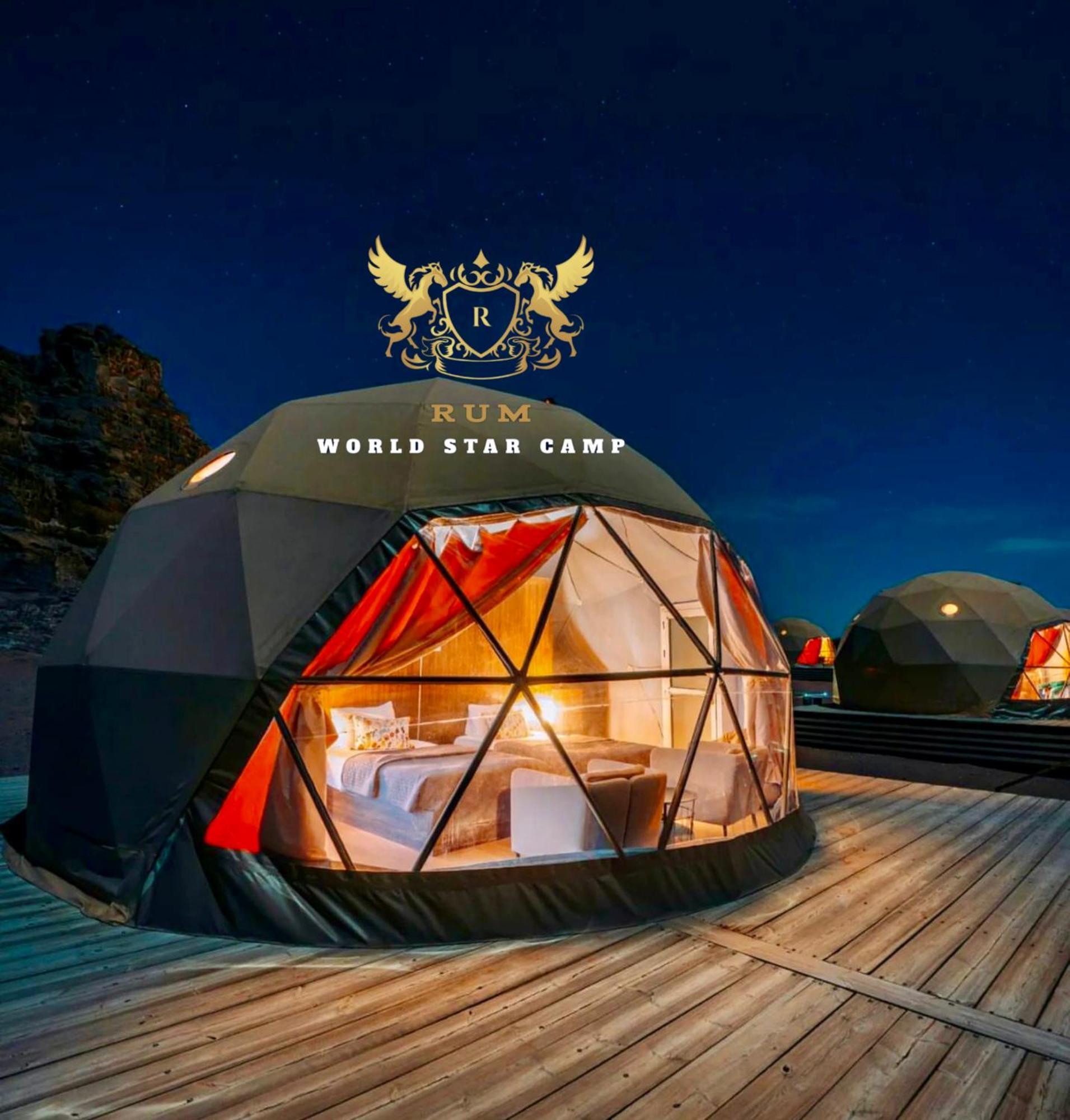 Апарт готель Rum Mountain Luxury Camp Ваді-Рам Екстер'єр фото